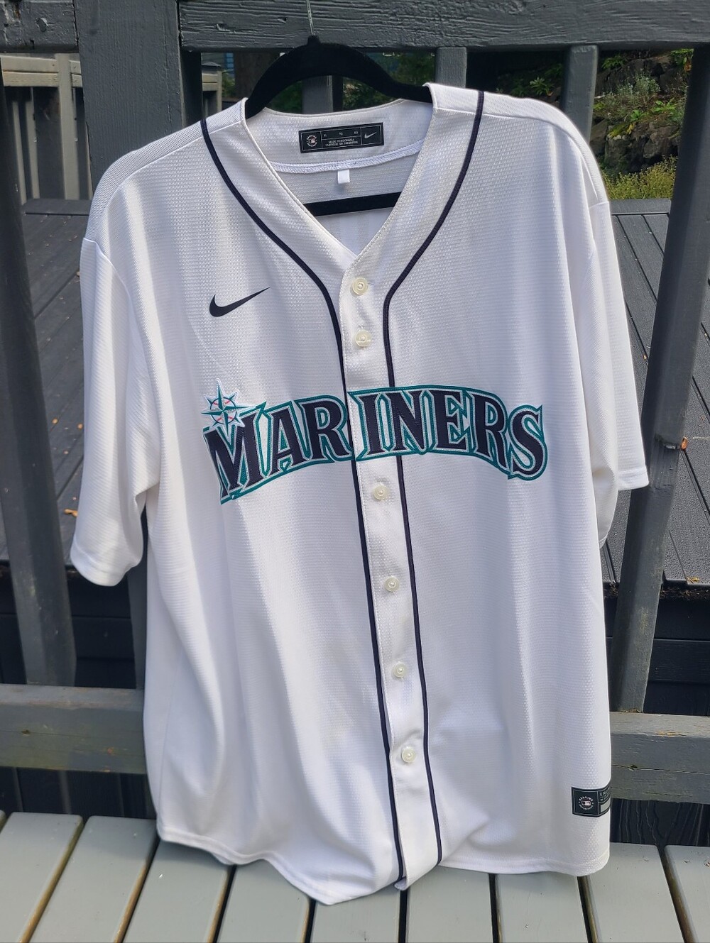 Nike White Seattle Mariners Rodriguez Jersey